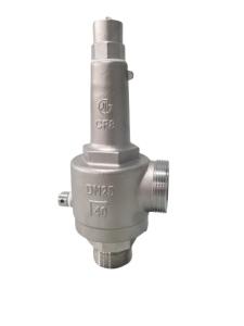 Quality DN25 Spring Direct Acting Full Open Cryogenic Safety Valve -196~+80 ℃ For LNG/LOX/LN2/LAR/LCO2 wholesale