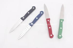 Quality 0.8mm Kitchen food cutting tools stainless steel full tang blade custom chef slice bread tool fruit knife wholesale