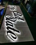 Outdoor Wall Store Front Advertising 3d Business Signage Shop Logo Acrylic