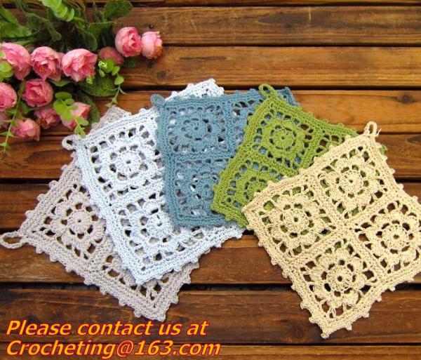 White Lace, Mini Crochet, Doilies, Bulk Flower, Motifs Decoration, table mat