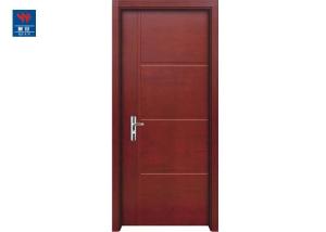 Quality Solid Core Wood Grain Fire Rated Flush Wooden Door For Living Room wholesale