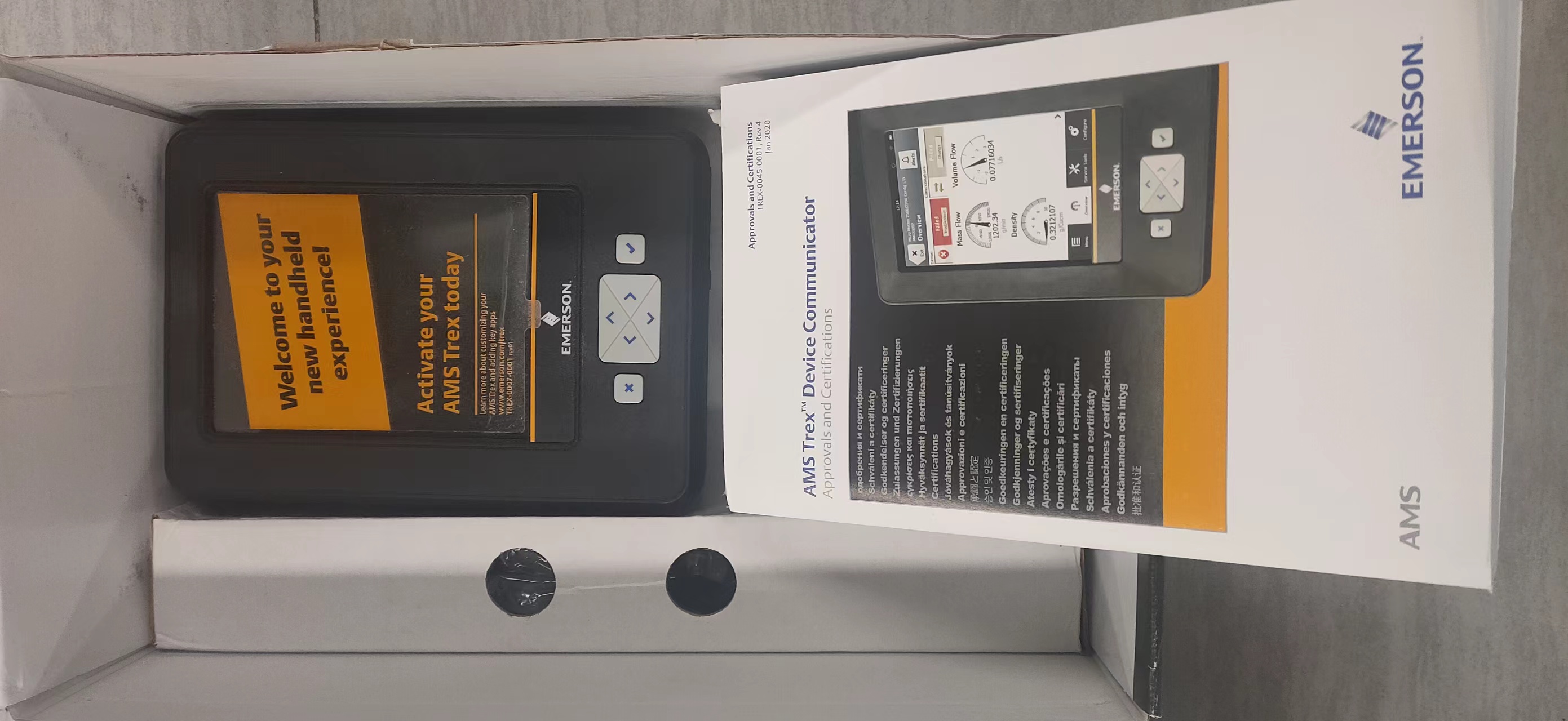 AMS Trex Device Communicator Hart Communicator Trex Work For DVC6200 Valve Positioenr