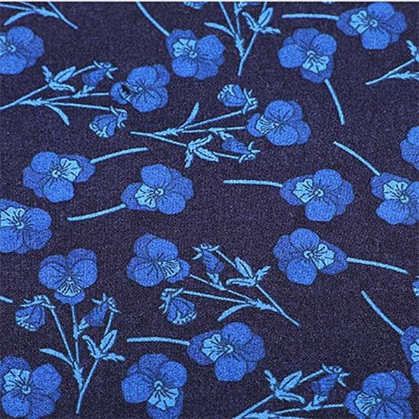 French Floral Poplin Fabric Printed High Density Cotton Fabric 75gsm 58 inch