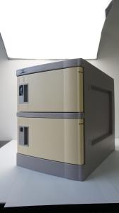 Corrosion Resistant Locker Room Lockers / Coin Collect Lockers 10 Comparts 1 Column