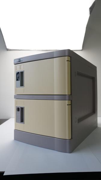 Cheap Corrosion Resistant Locker Room Lockers / Coin Collect Lockers 10 Comparts 1 Column for sale