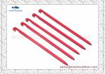 Custom tent accessories tent stakes aluminum tent peg for outdoor camping