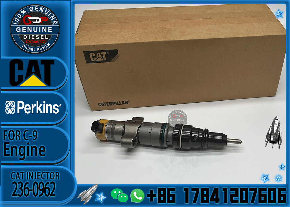 C-9 diesel engines injector 236-0962 2360962 for caterpillar cat c-9 injector