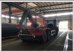 Hydraulic Waste Bin Trucks Foldable Crane Carbon Steel Box Easy Operation