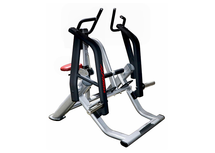 Life Fitness Hammer Strength Row Machine With Black Steel Tube