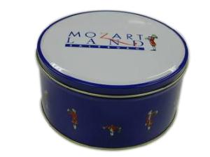 Quality Cylinder Type Round Tin Cans With Lid Food Grade Material Multi Colored wholesale