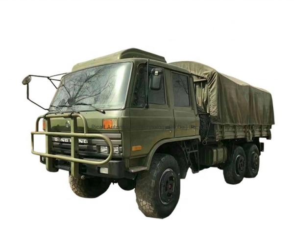 Off-Road Ready 2022 Dongfeng 4x4 6x6 Diesel Tarpaulin Truck with Single and