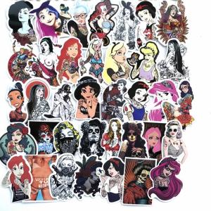 Quality Colorful Skateboard Sticker Set , Custom Vinyl Stickers 50pcs / Set wholesale