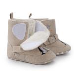 Wholesale winter warm cotton animal penguin prewalker infant baby boots