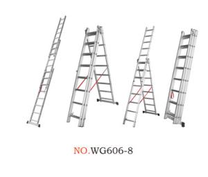 Quality Anti Corrosion 3x14 1.2mm Multi Folding Ladder wholesale