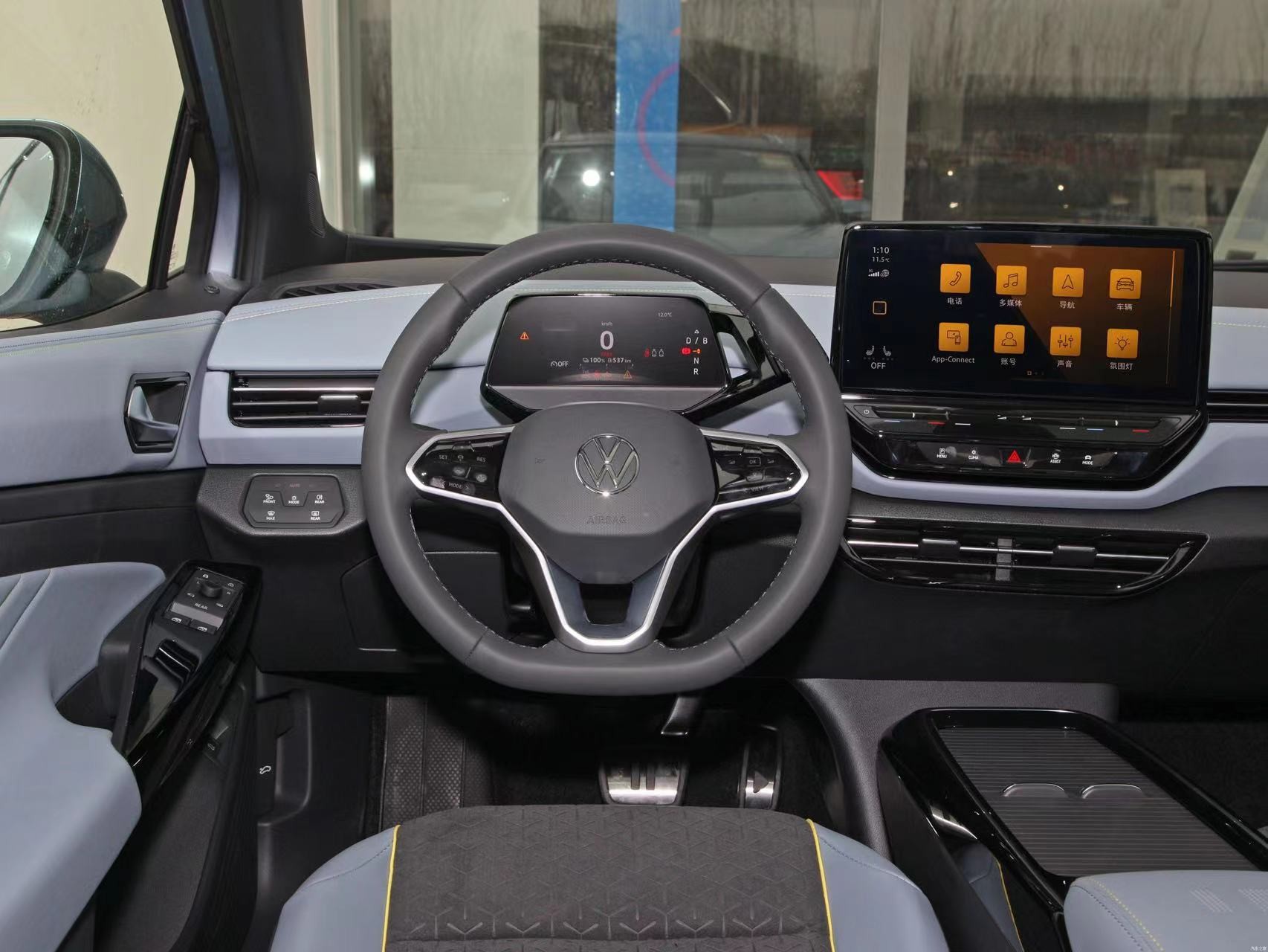 VW ID.4X 2022 Jizhi Long Battery Version EV Compact SUV 607KM Max Power 150kw