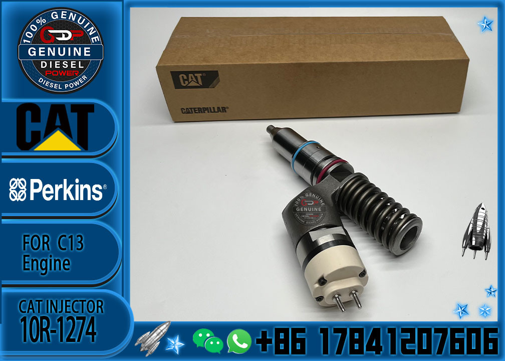 Cat Excavator Diesel fuel Inyectores Common Rail Injector 10R1274 2394908 10R-1274 239-4908 For Caterpillar C13 Engine