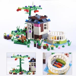 Quality 161pcs city accessories construction house building block compatible with legoinglys wholesale