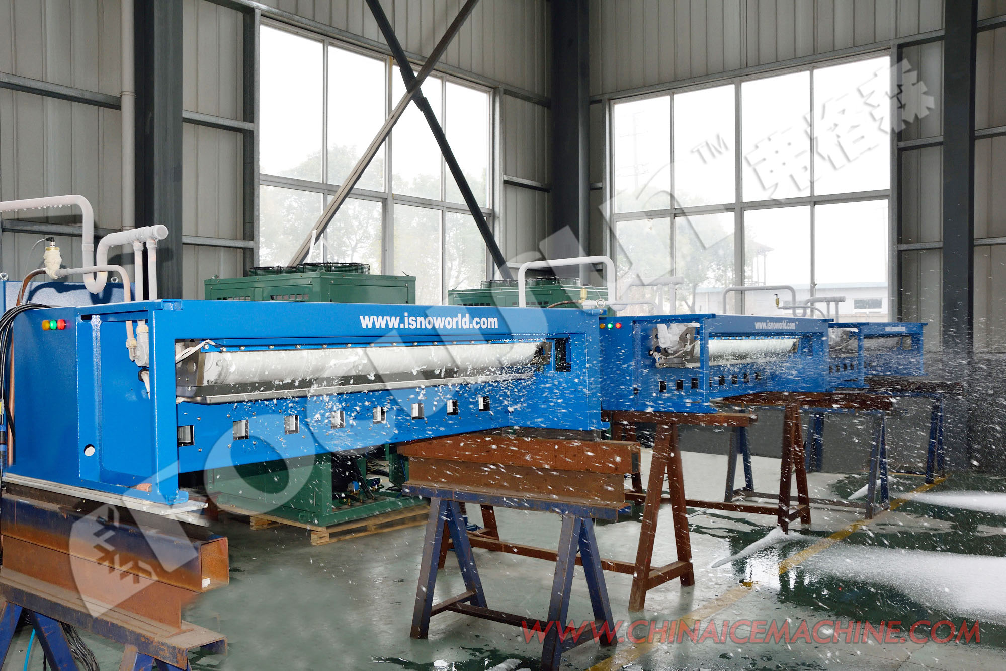 1500kg Automatic Scenery Snow Falling Machine with Video Outgoing-Inspection Provided