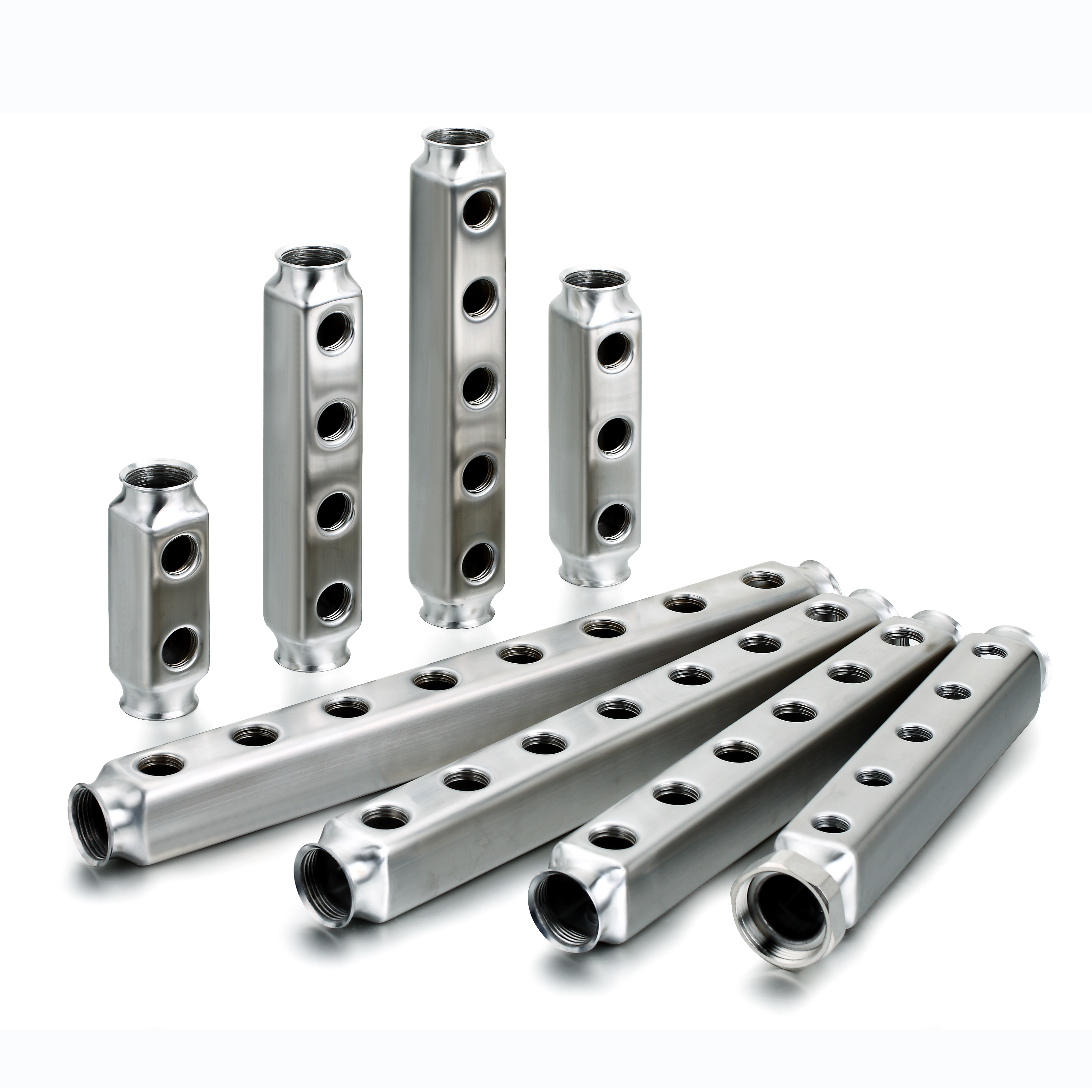 1-1/4 inch Stainless Steel Pex Radiant Water Manifolds