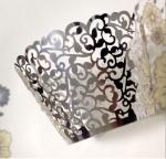 Colorful Mini Cupcake Wrappers Corrugated Cardboard Material Stamping Surface