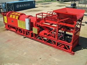 Quality 60m3/H,55Kw Power, 9m Length ,Steel,Rotary Movable,Gold Washing Trommel Screen wholesale
