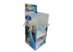 Free Standing Cardboard Floor Displays 2 Layers Side Panel Cardboard Store
