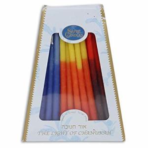 Quality 15pk paraffin wax unscented Chanukah candle packed into printing box wholesale
