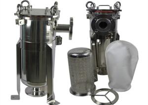 Quality SS 316 304 Stainless Steel Bag Filter Housing For Food And Beverage wholesale