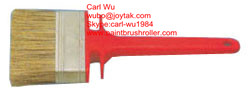 Natural pure bristle Chinese bristle synthetic mix shed fence paint brush wood handle plastic handle 5 inch WB-001