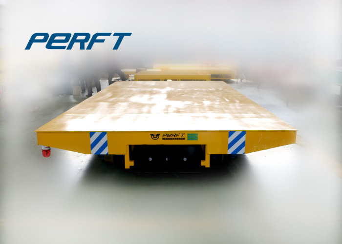 rail flat electric transfer cart