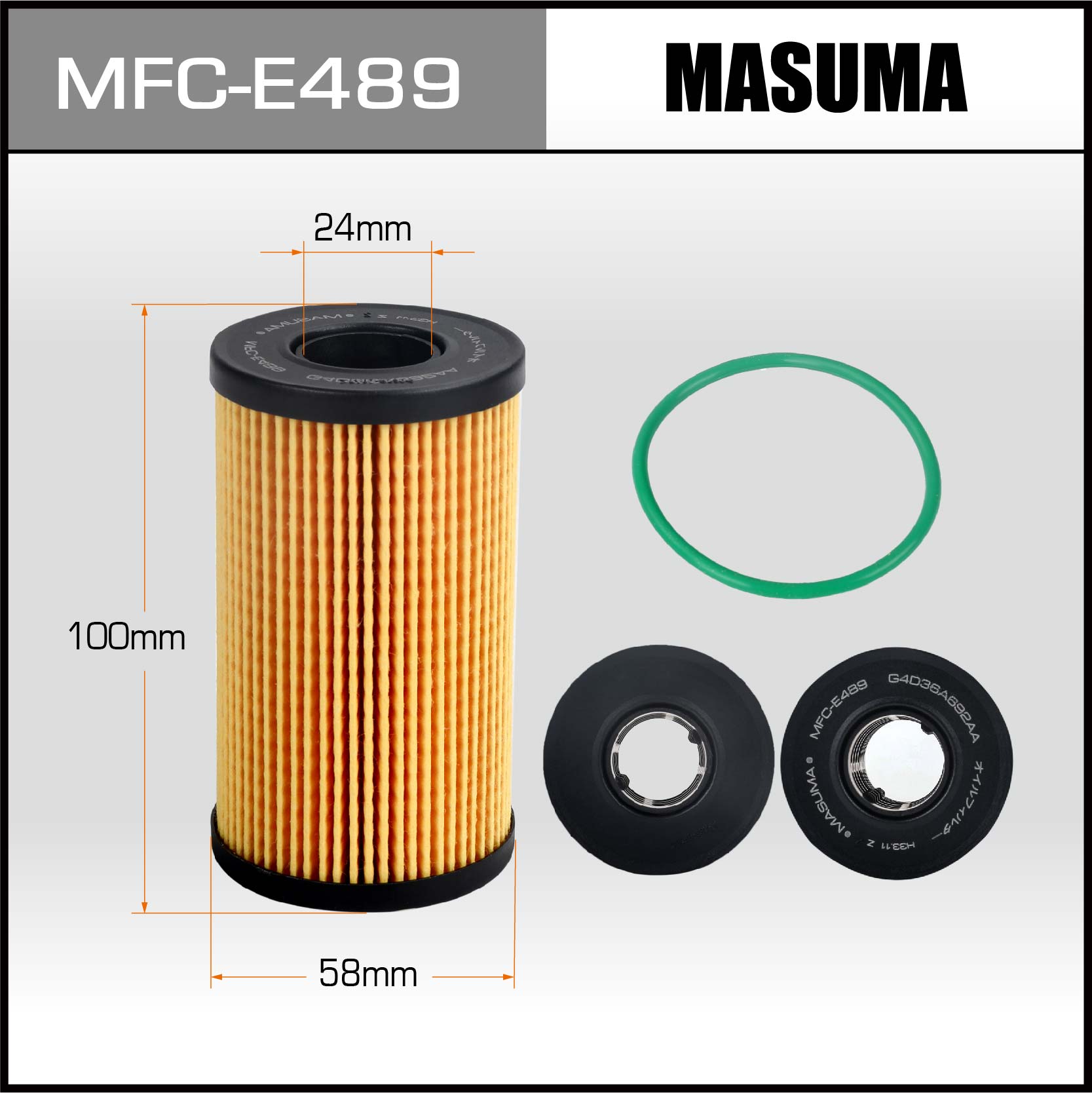 Jaguar XE XF Land Rover 2.0 D Engine Oil Filter G4D36A692AA 4560116746996 from MASUMA