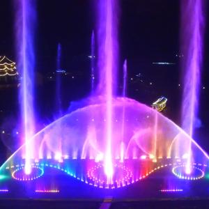 Quality Garden RGB LED Light Floating Dancing Musical Water Fountain wholesale