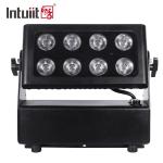 IP65 8x15w RGBW 4in1 LED Flood City Color Washer Lighting For Outdoor Building
