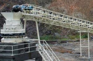 China Sandstone Feeding 460mm 1643t/H Spring Cone Crusher on sale