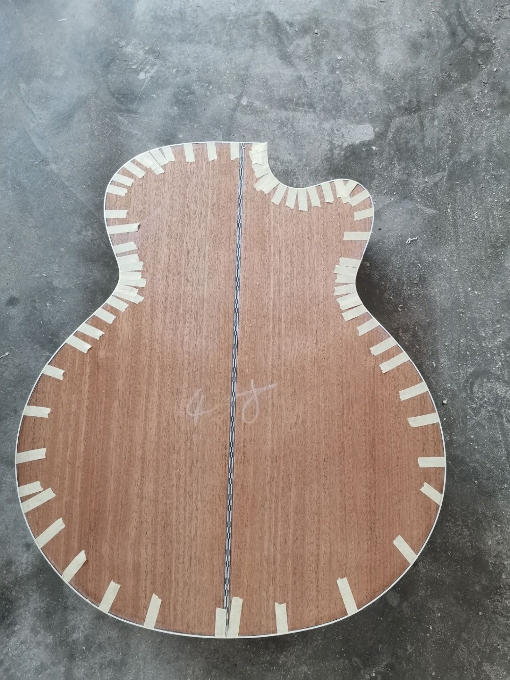 Solid mahogany wood left handed grand cutaway acoustic guitar jumbo size mahogany wood acoustic electric guitar