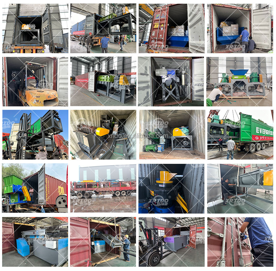 20TPD Automatic Waste Sorting Machine Environmental Solid Waste Recycling Plant