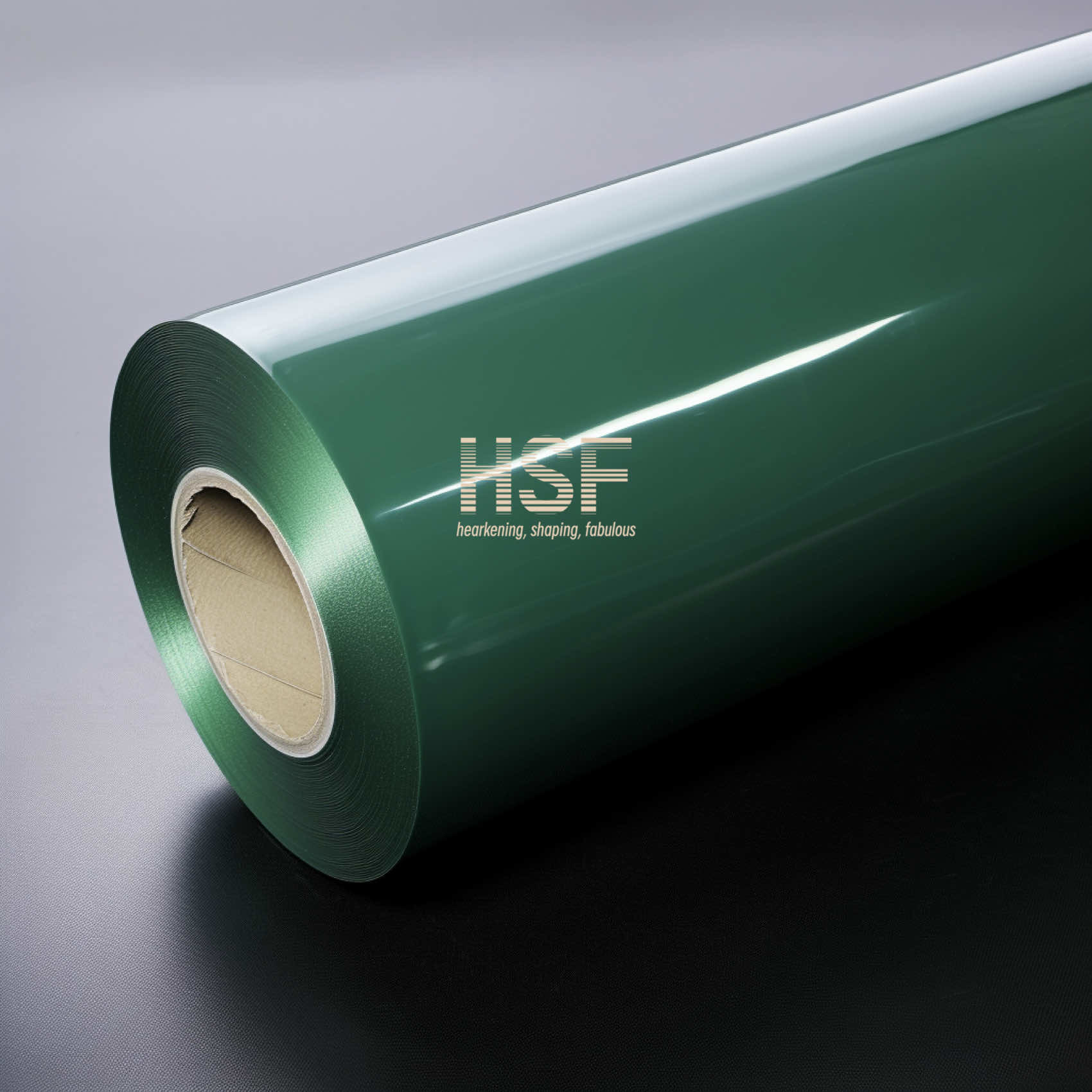 120 Micron Opaque Dark Green Color HDPE Film Used For TAPE Application