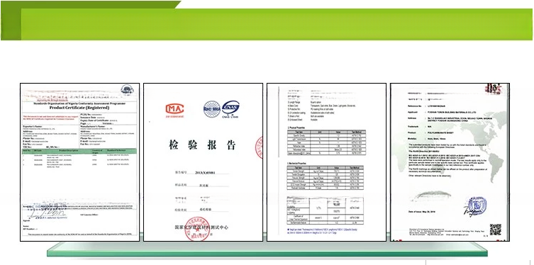 5mm Clear Twin Wall Polycarbonate Hollow Sheet 100% Virgin With UV Coating