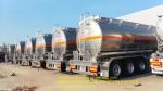 Aluminum Alloy Oil Tank 42000 Liters Heavy Duty Semi Trailers