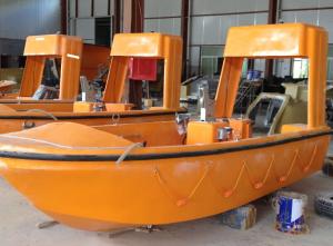 6-15 Persons FRP Rescue boat for sales