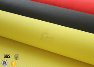 Quality Yellow 0.5mm 530g 100cm PU Fiberglass Cloth Thermal Insulation Materials wholesale