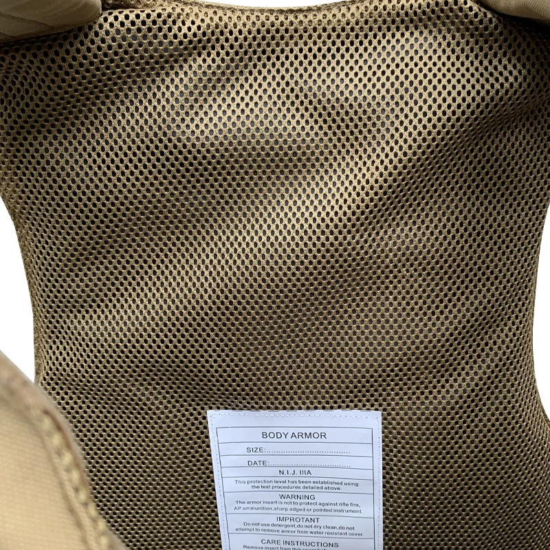 Concealable Safety Bulletproof Vest for Tactical
