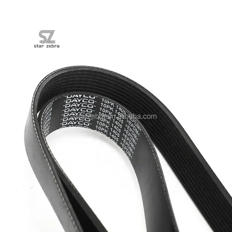 High Guarantee 10PK1405 EC360 EC460 Excavator Engine Parts Fan Belt Alternator Belt