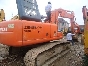 Quality Used HITACHI ZX200 Excavator Sell to Africa wholesale
