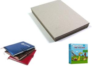 Quality Thick Paperboard Uncoated Grey Cardboard Paper Sheet Laminated Offset Printing wholesale
