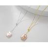 Buy cheap Baroque Pearl Necklace Pink Cultured Baroque Irregular Freshwater Pearl Choker from wholesalers
