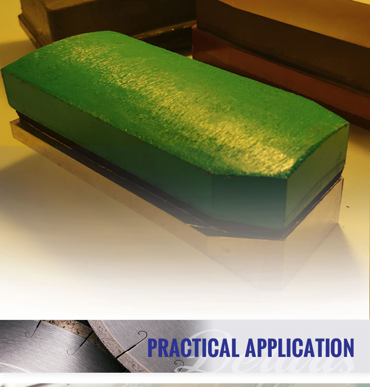 Diamond Fickert Metal Bond Abrasives for Stone Construction Tools Customized Support