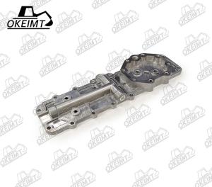 Quality 32E39 - 00010 Oil Cooler Cover For S4K - DZT Excavator Engine Parts wholesale