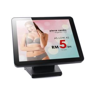Quality OEM Brand 1280*1024 Lcd 17 Inch Touch Screen Monitor Wall Mount Metal Stand wholesale