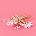 100pcs Wooden Stick 2.2cm Diameter Makeup Cotton Swabs
